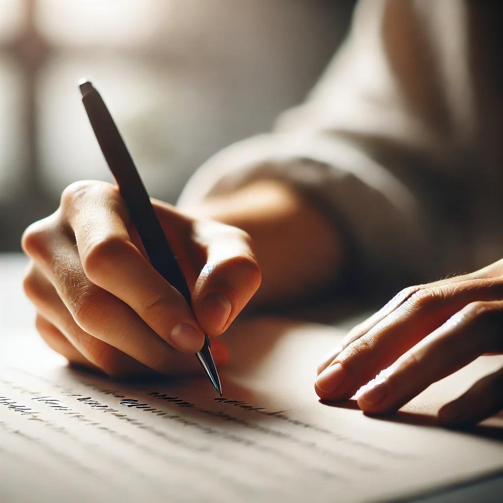 Manuscrito en papel